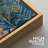 Plant Abstraction " Mid-Century Modern Geometric Abstract Pattern " 2 - Pieces-97923549-97923550