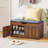 Upholstered Shoe Storage Bench-666009347