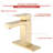 Single-Hole Single-handle Bathroom Faucet with Drain Assembly-55602825