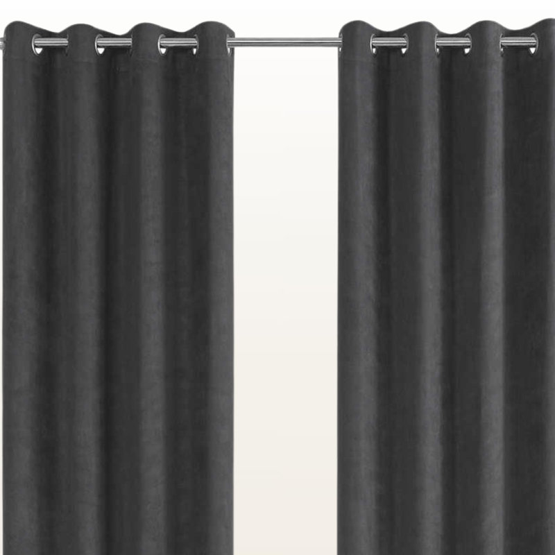 Ensemble de 2 panneaux de rideaux Kamal l 54 po x L 84 po Kamal