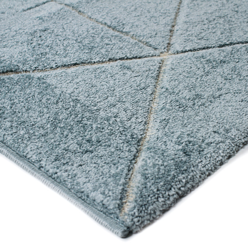 Nishi Geometric Shag Area Rug, Rectangle 160 x 230cm