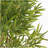 70" Artificial Bamboo with Black Plastic Pot