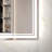 Oversized LED Bathroom Mirror Wall Mounted Mirror With 3 Color Modes