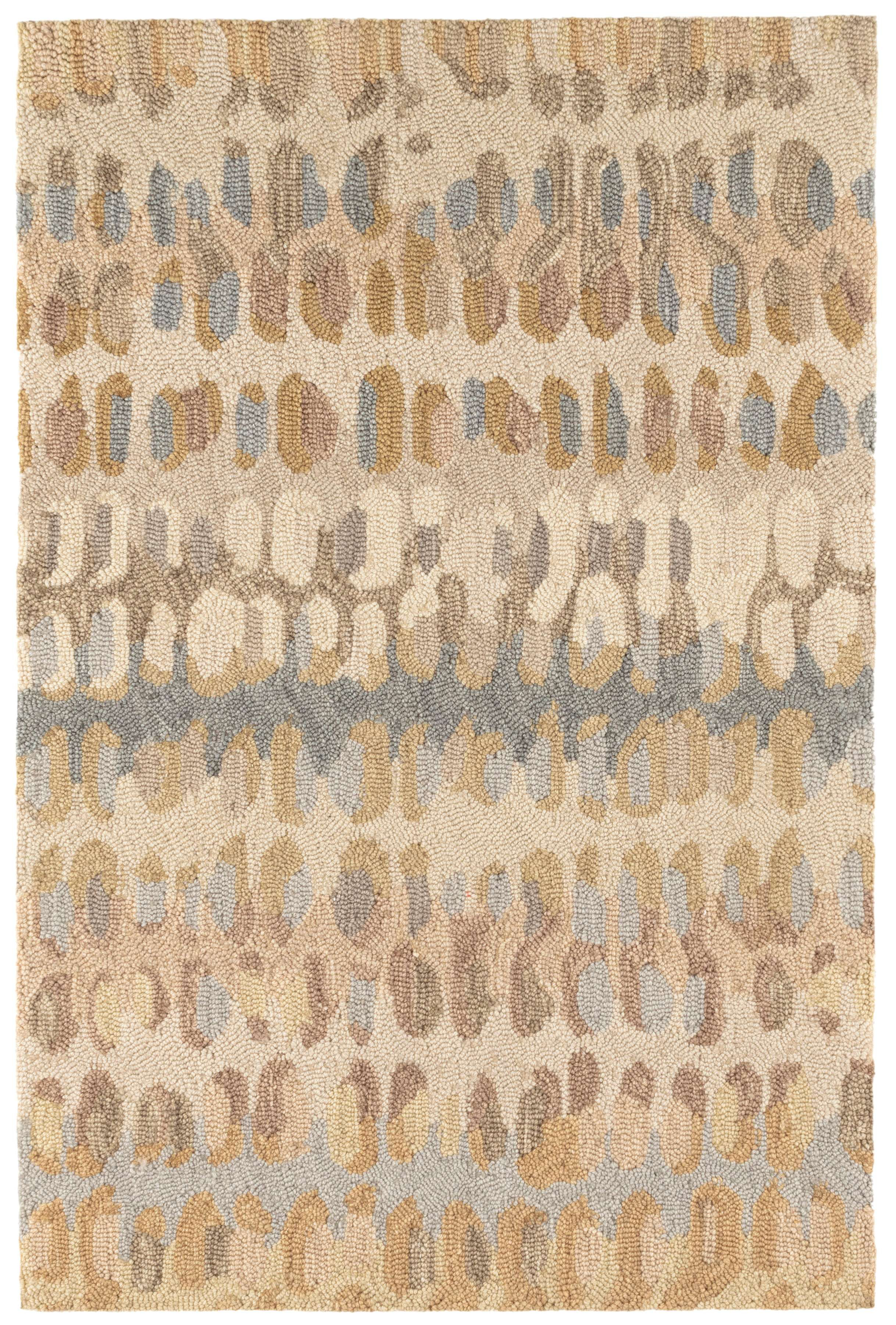 Dash and Albert Rugs Paint Chip Natural Hand Micro Hooked Wool Rug ...