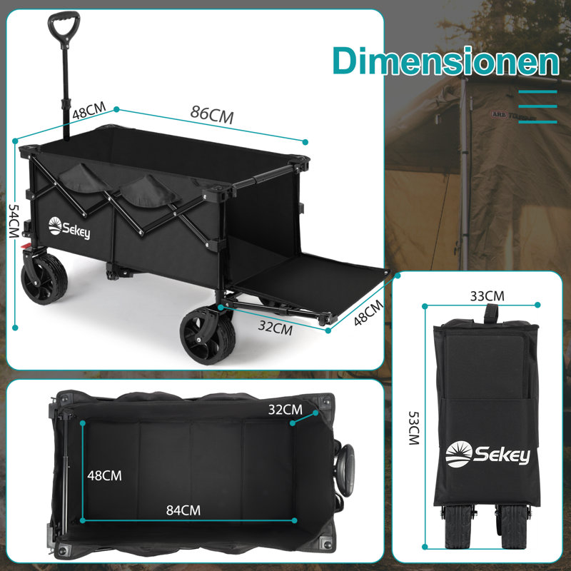 Hand cart, Black