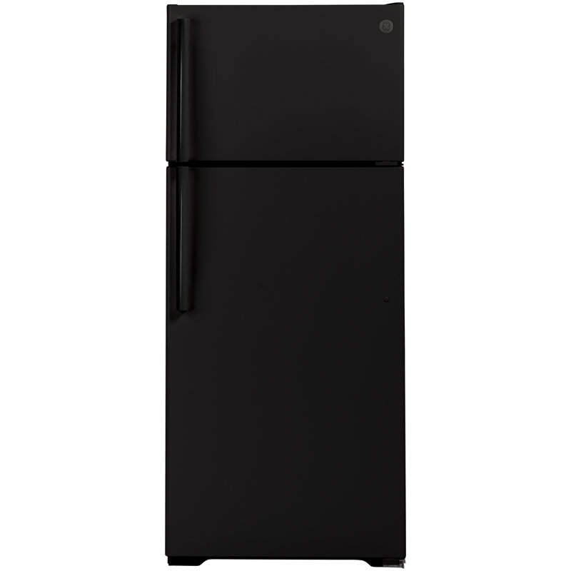 28" Top Freezer 17.5 cu. ft. Refrigerator , Black