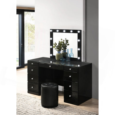Meuble-lavabo 1 pièce 1 pièce Glam