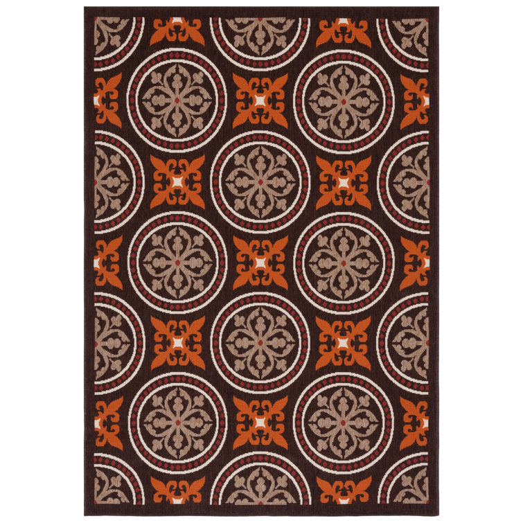 Coucou Performance Oriental Indoor/Outdoor Area Rug