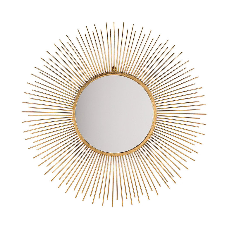 Allyssa Metal Flat Wall Mirror