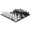 25" Giant Plastic Chess Set with Quick Fold Nylon Board