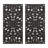 Distressed Carved Wood 2-piece Wall Decor Set-174746430