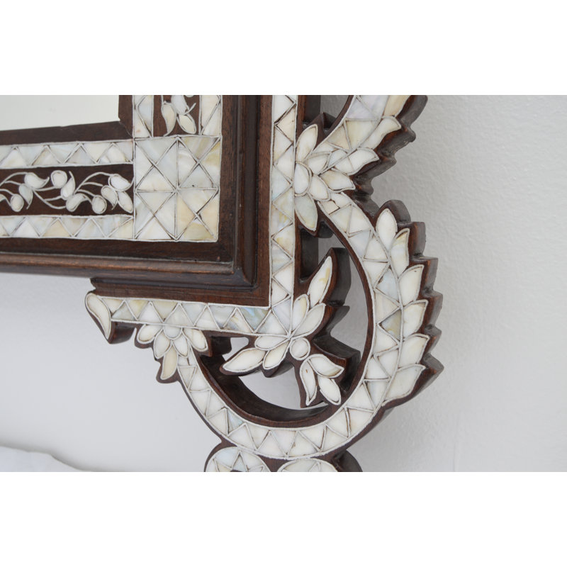 Moorish Flat Coquillage Wall Mirror