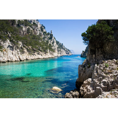 French Riviera - Wrapped Canvas Print