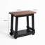 Table d'appoint en bois massif avec rangement-1118199653