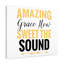 Grace How Sweet 1 Piece Wrapped Canvas Wall Art-158605574