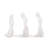 Contentment Ceramic Sculpture- Set of 3