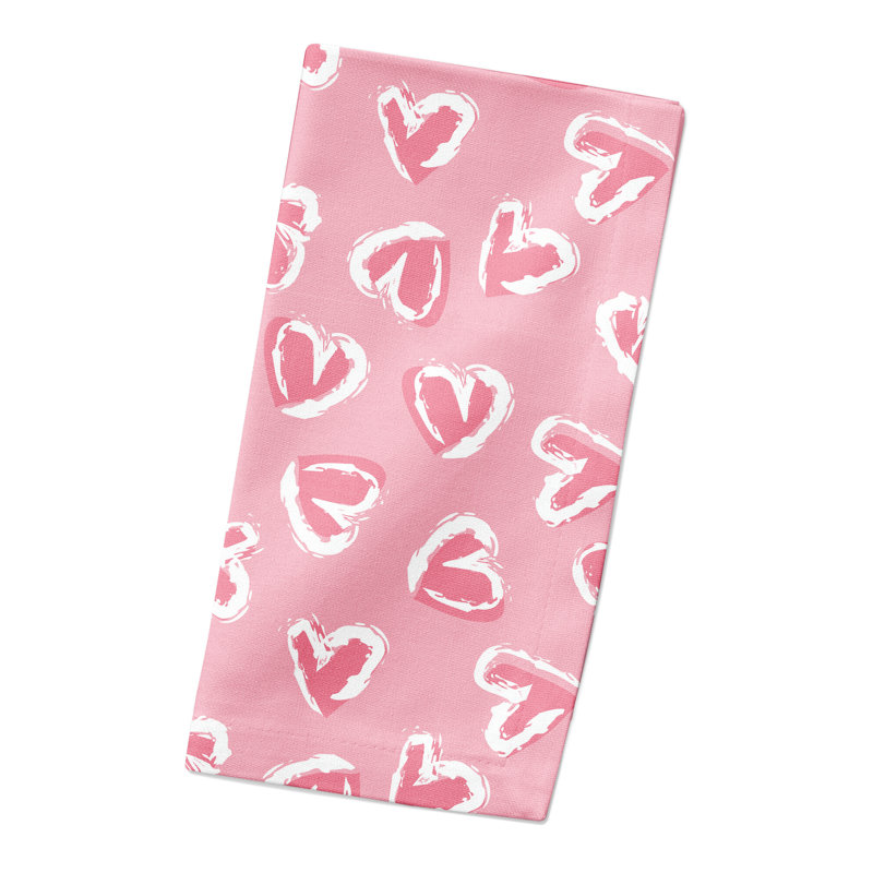 Anje Cotton Twill Polka Dots Square Napkin