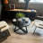 Round Coffee Table With Strong Metal Frame-536205271