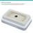 Bathroom Semi-Recessed Vessel Sink Ceramic Above Counter Basin Sink-124176885-124176886-118434222
