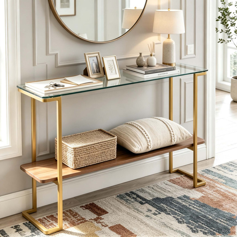 Table de canapé, console de rangement