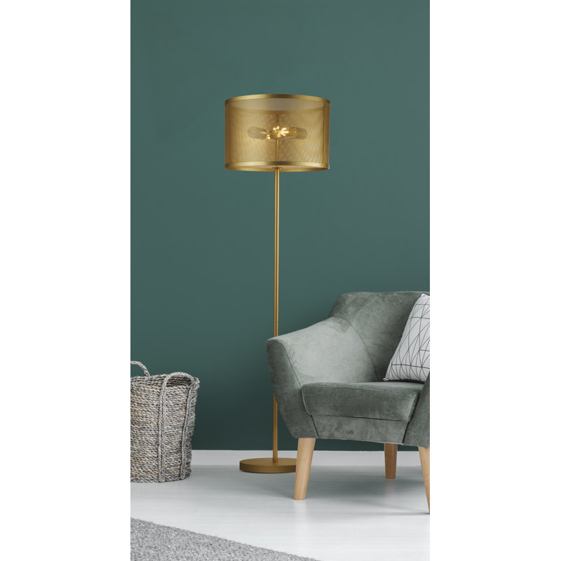 Beelu 145cm Traditional Floor Lamp, Gold