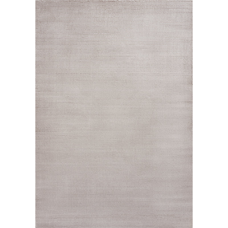 Tapis crème / argent Wolcott, Rectangle 4pi x 6 pi