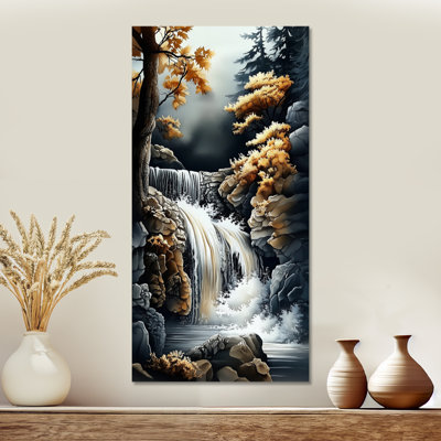 «Fall», reproduction d'art en métal