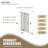 Frameless Single Sliding Shower Door With Tempered Glass-116838518