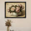 Reproduction d'art encadré noir, pivoines en fleurs, style impressionnisme-1835299567