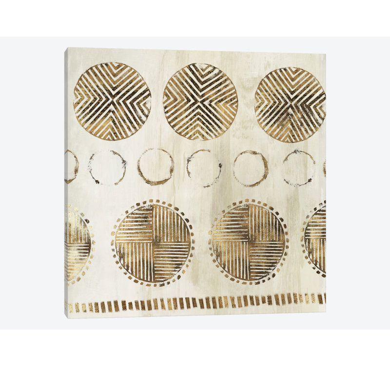 « africain pattern », impression sur toile, H 37 po x l 37 po x P 1,5 po
