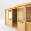 Mercia 13ft x 13ft Home Office Elite Log Cabin (44mm)
