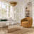 Velvet Swivel Chair-2123561092