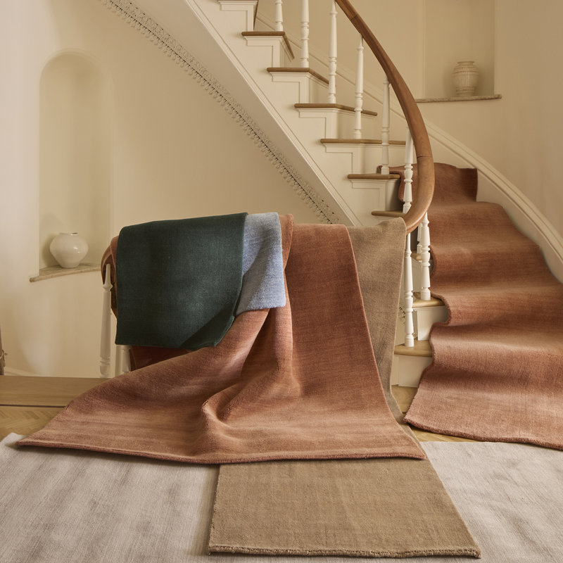 Alder Rug Hand Loomed Wool  Rug, Rectangle 7'6" x 9'6"