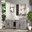 Litter Box Enclosure With Double Room