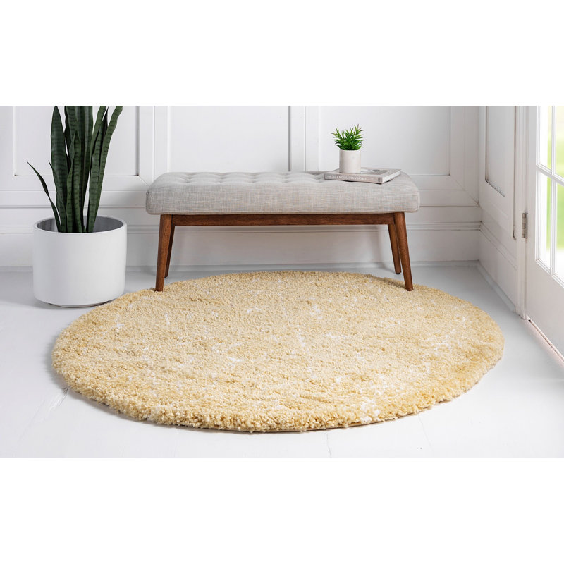 Walsenburg Oriental Indoor Rug, Round 5'