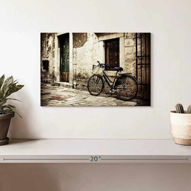 Mehar Bicycle Delivery, 8" H x 12" W