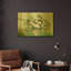 «Roses» par Vincent Van Gogh, art mural en métal doré, 24 po x 16 po-1087517158