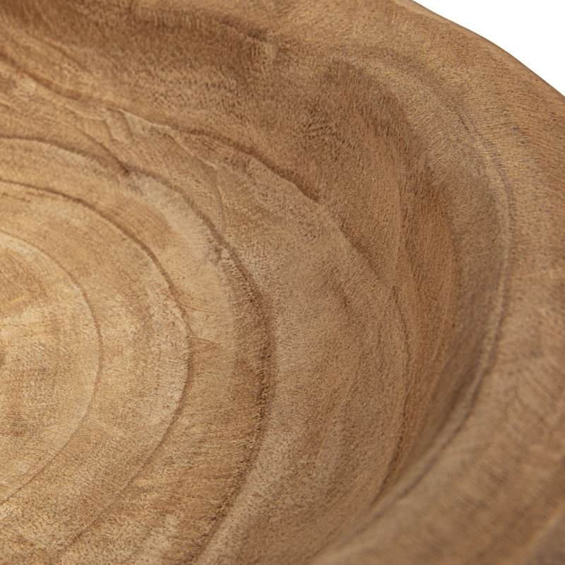 Decorative Paulownia Wood Bowl