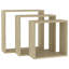 Gracelin 3 Piece Square Floating Shelf-860869496