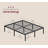 16" Heavy-Duty Metal Platform Bed Frame, 1100 Lbs Capacity, No Box Spring, Under-Bed Storage-1027113615-1027113603