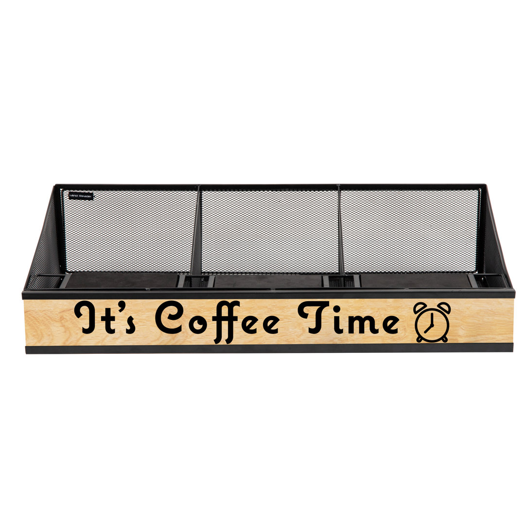Airpot Serving Station, Coffee Bar Accessories, Countertop Organizer, 24"L x 12"W x 6"H Mind Reader