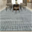 Hand Knotted Plaid Area Rug in Teal/Green-826456982