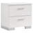 Dulcey White High Gloss 2-Drawer Nightstand