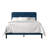 Velvet Upholstered Bed -1367987552-1367987555