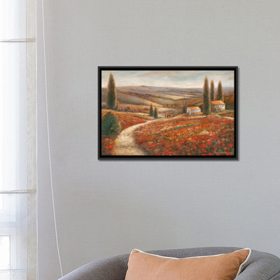 «Tuscan Palette» par Ruane Manning - Estampe numérique sur toile tendue avec châssis