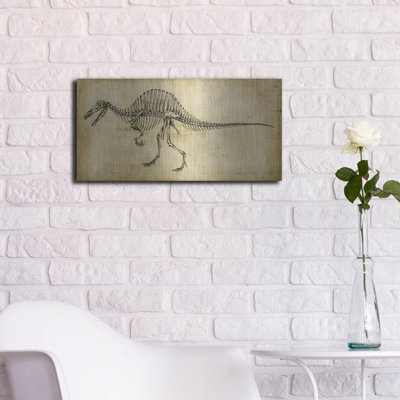 Luxe Metal Art 'Spinosaurus Study' By Ethan Harper " Spinosaurus Study " by Ethan Harper