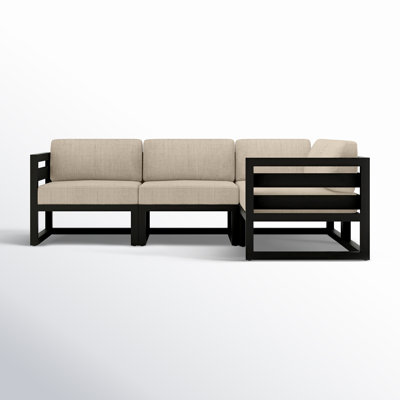 Smith 94" Outdoor Sectional with Sunbrella Cushions