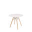 Lotasha Round Solid Wood Base Dining Table-983876097