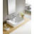 Modern Ceramic Rectangular Vessel Bathroom Sink