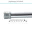 Espanola 72'' Straight Tension Shower Curtain Rod